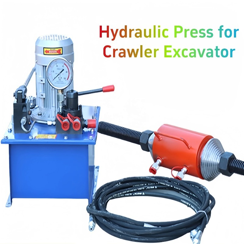 Heavy Equipment Jobs - Hydraulic Bushing Press Machine Sleeve Chain
