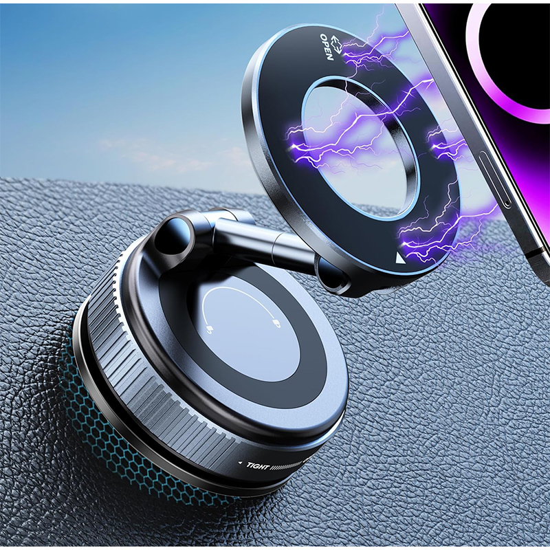 Foldable Magnetic Phone Holder - Vacuum Suction Cup Lifter recension och pris