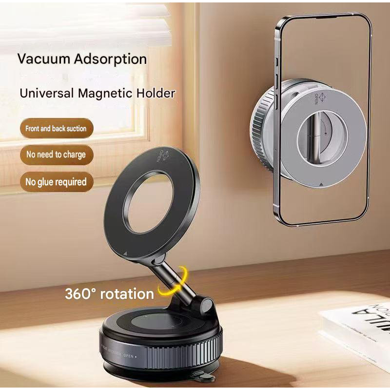 Foldable Magnetic Phone Holder - Vacuum Suction Cup Lifter recension och pris