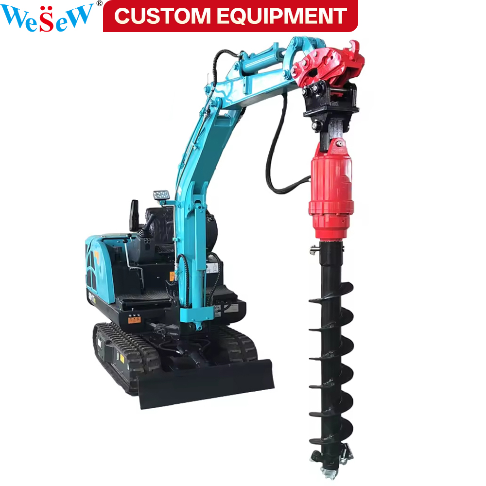 Customized Auger Boring Machin - Auger Drill Attachment recension och pris