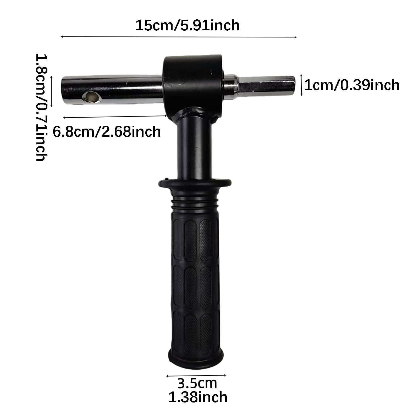 Ice Auger Drill Adapter with H - Auger Drill Attachment recension och pris