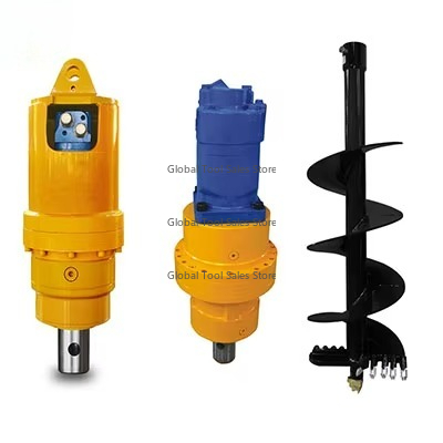 ADH5700W Hydraulic Earth Auger - Auger Drill Attachment recension och pris