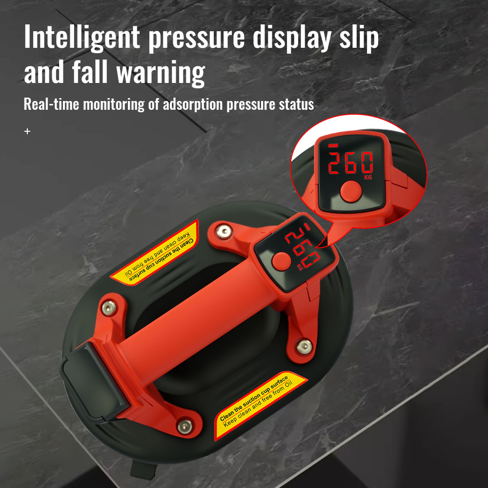 Intelligent Display 260KG Load - Vacuum Suction Cup Lifter recension och pris