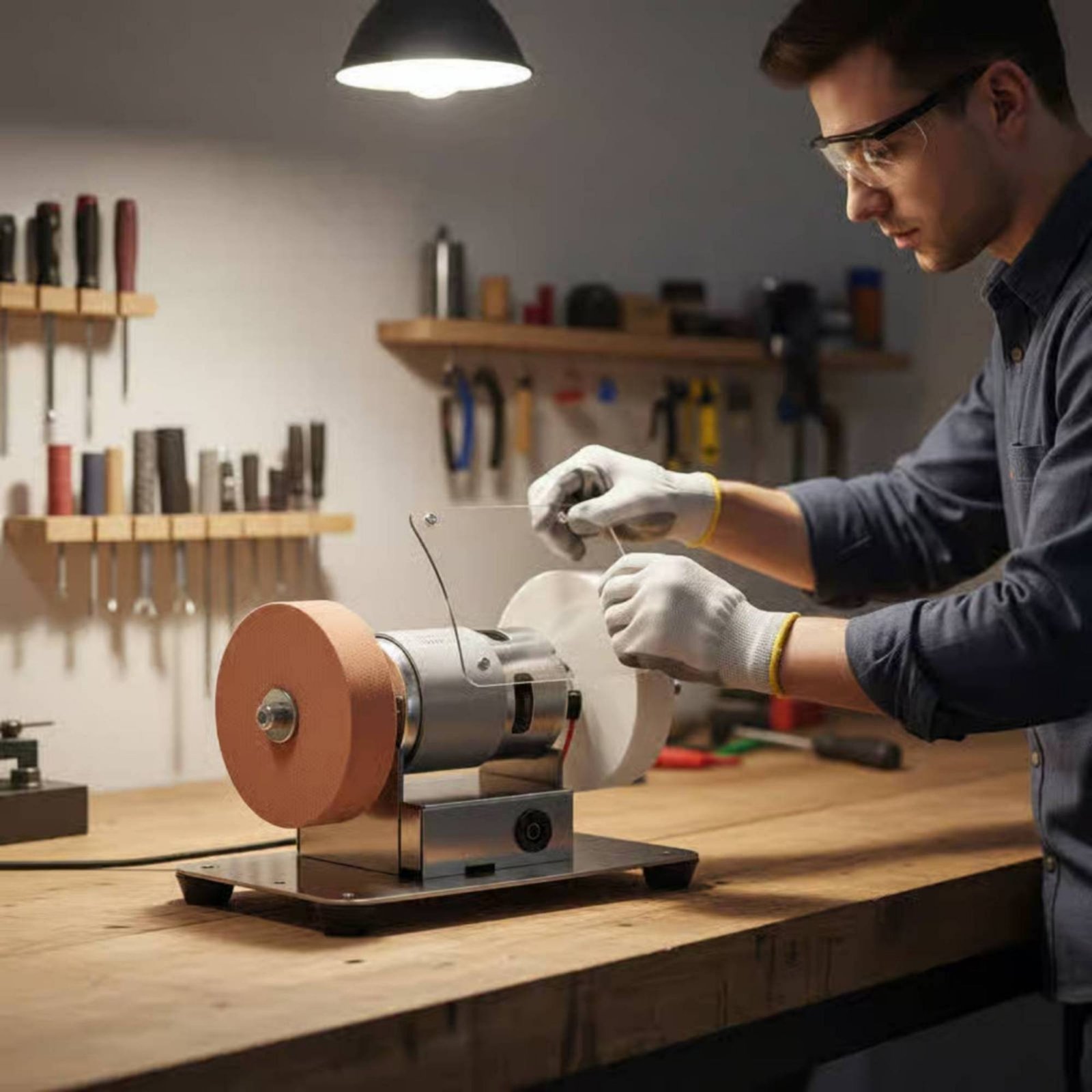 Mini Bench Grinder Multifuncti - Tools Heavy Equipment recension och pris