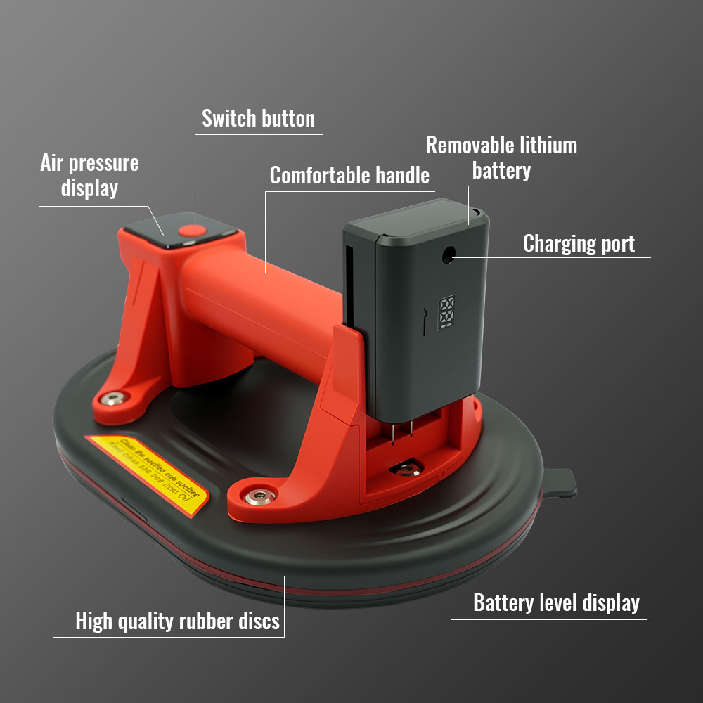 Hot sell Intelligent Display 2 - Vacuum Suction Cup Lifter recension och pris