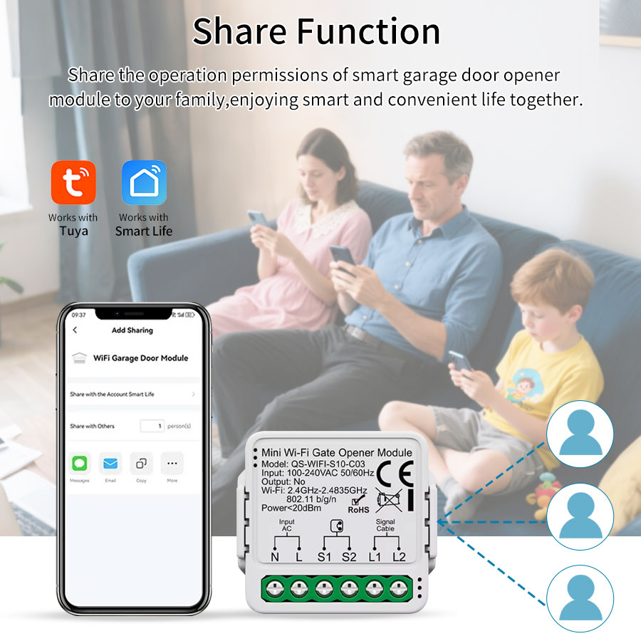 Tuya Smart WiFi or Zigbee Gara - Heavy Equipment Garage recension och pris