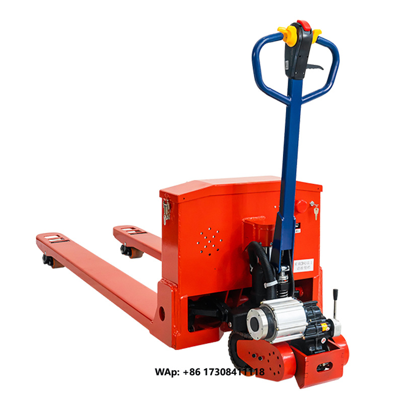 10 Ton Semi-Electric Pallet Tr - Electric Pallet Jack recension och pris