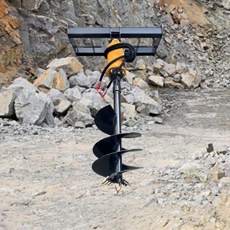 Mini Skid Steer Attachment Eff - Auger Drill Attachment recension och pris