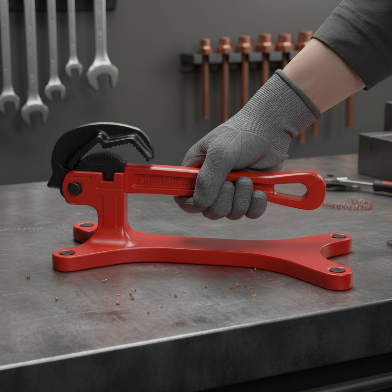 Self-Locking Pipe Wrench Porta - Heavy Equipment For Construction recension och pris