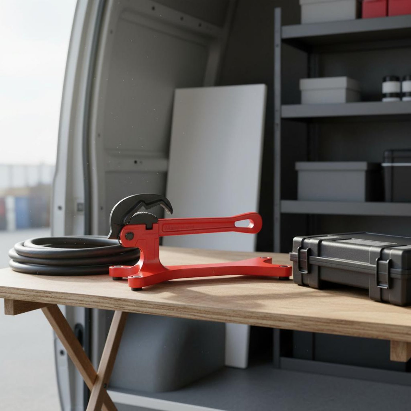 Self-Locking Pipe Wrench Porta - Heavy Equipment For Construction recension och pris