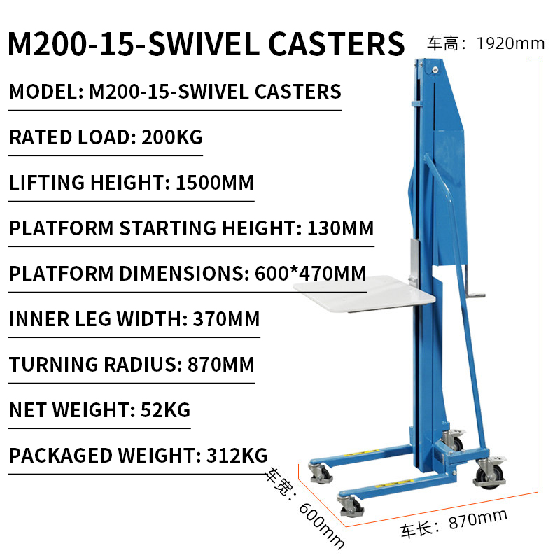 Lightweight Hand-Pump Pallet J - Electric Pallet Jack recension och pris