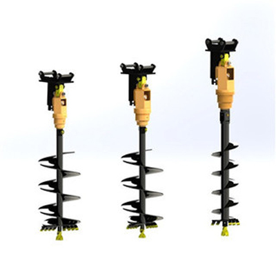 Excavator Attachments Hydrauli - Auger Drill Attachment recension och pris