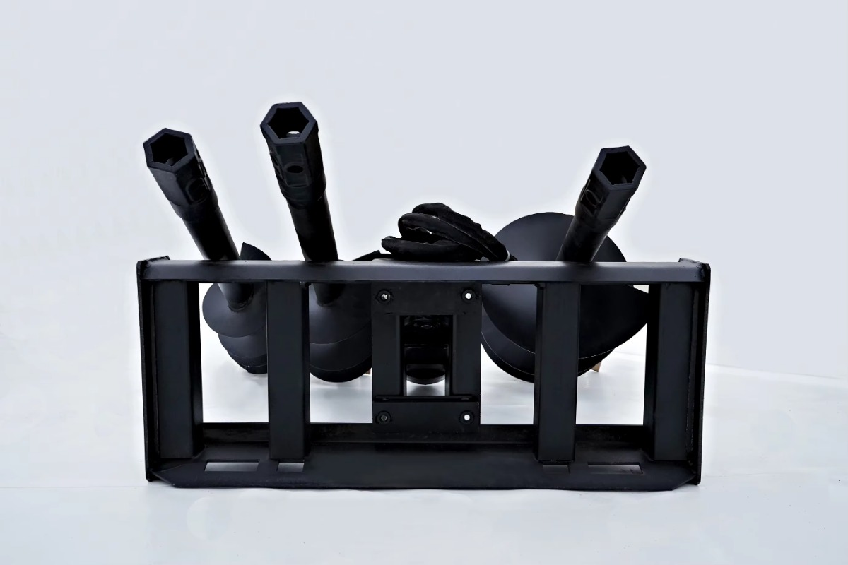 Heavy   Skid Steer Auger Attac - Auger Drill Attachment recension och pris