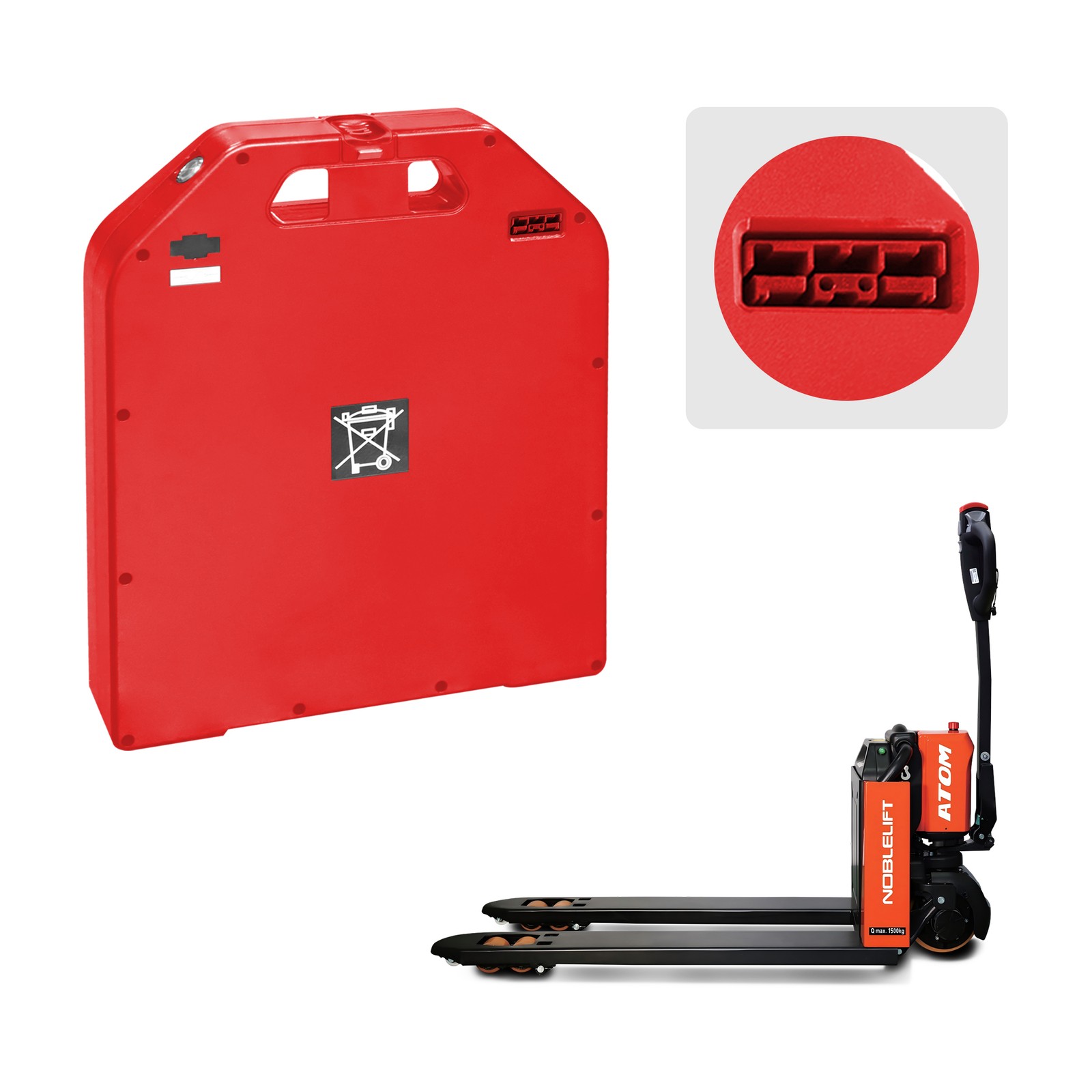 24V 20Ah Lithium Battery for E - Electric Pallet Jack recension och pris