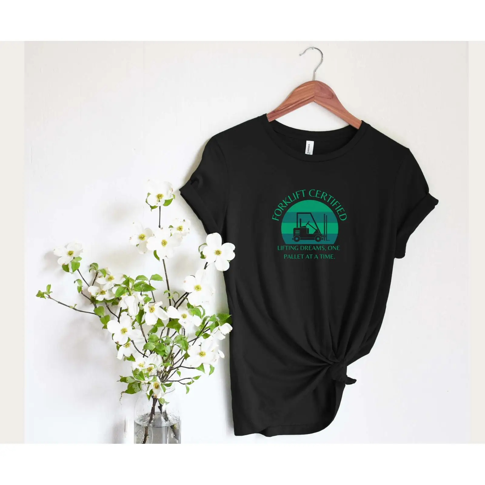 Forklift Certified Funny T Shi - Heavy Equipment Forklift recension och pris