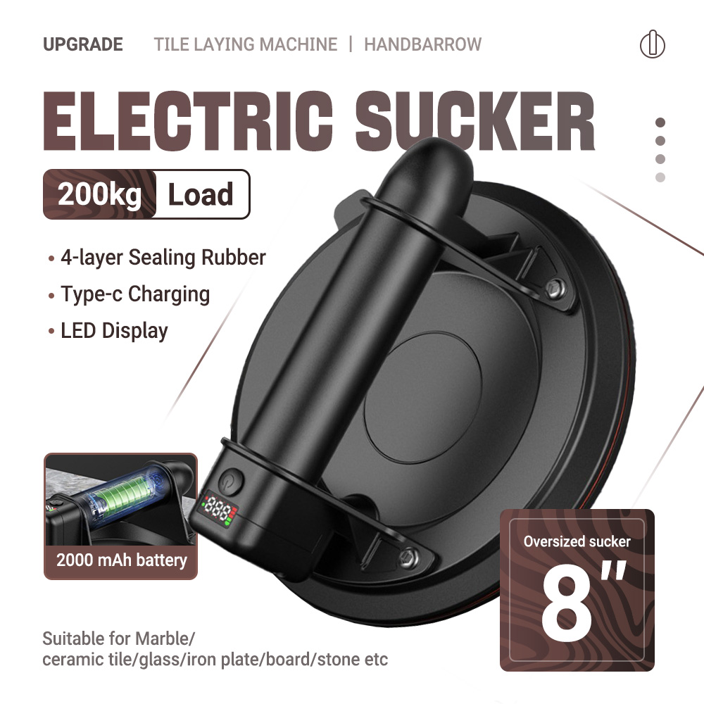 Electric Vacuum Suction Cup 8  - Vacuum Suction Cup Lifter recension och pris