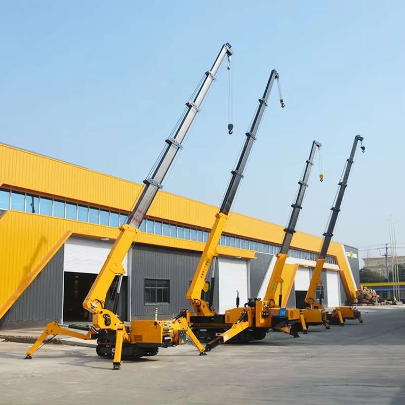 8T Hydraulic Spider Crane Heav - Heavy Equipment For Construction recension och pris
