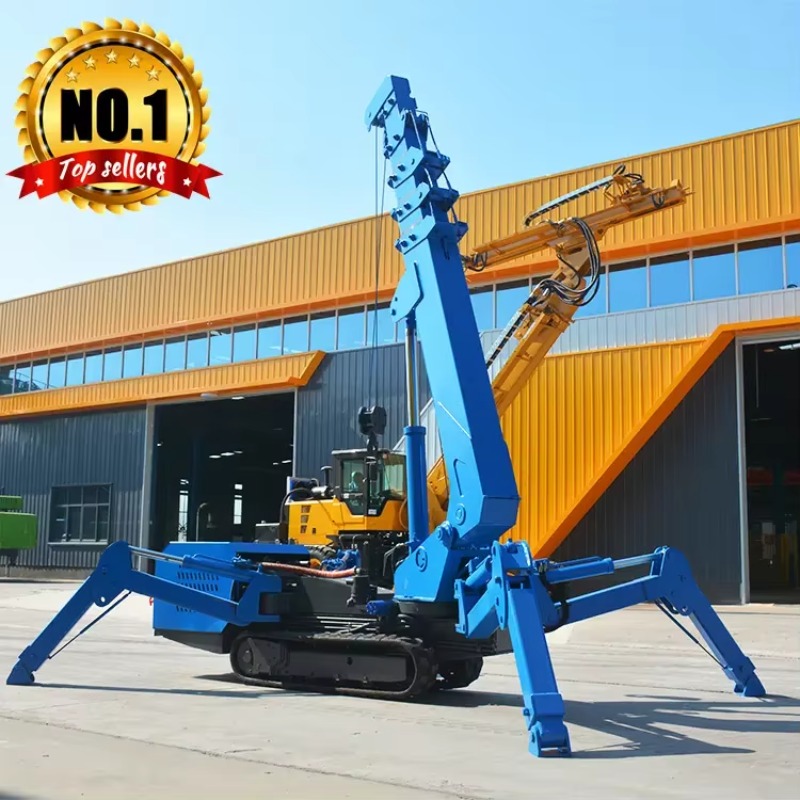 8T Hydraulic Spider Crane Heav - Heavy Equipment For Construction recension och pris