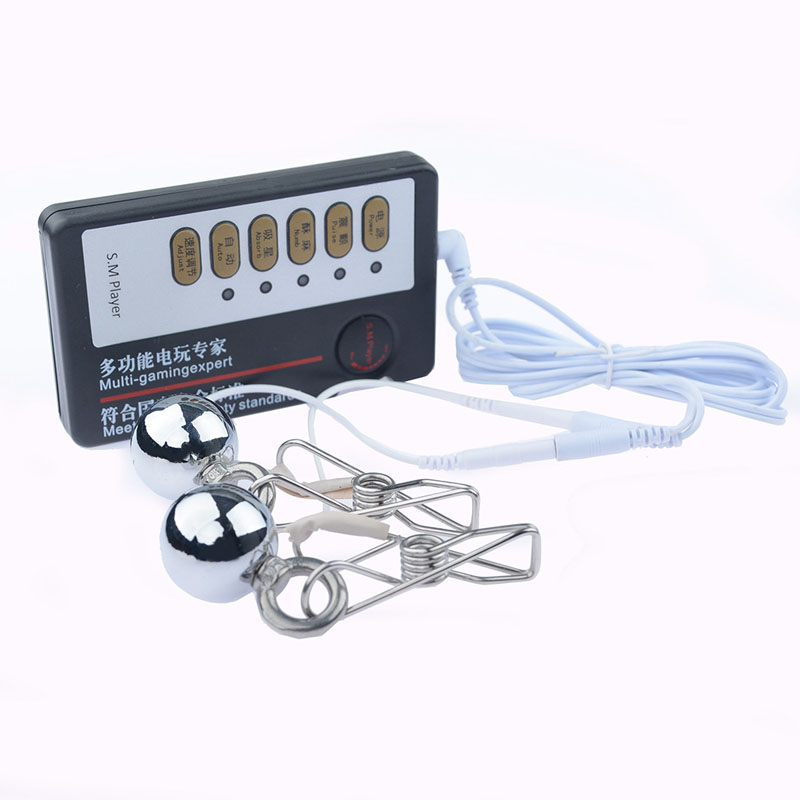 BDSM Fetish Electric Shock Nip - Heavy Equipment Unit recension och pris